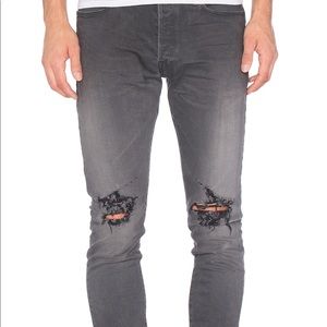 John Elliott Cast 2 Denim - NWOT - Zinc - 33x30